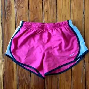 Nike girls running shorts